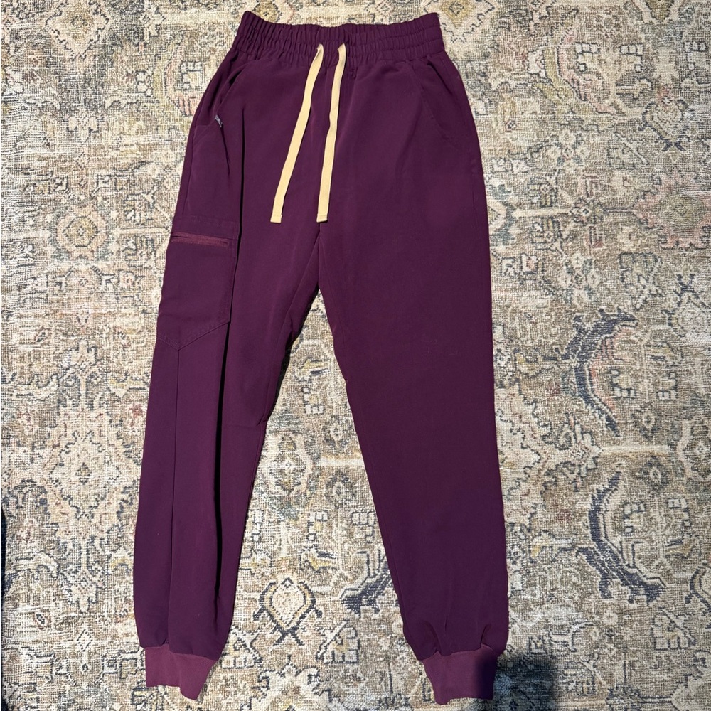 Figs Deep Purple Technical Collection Joggers